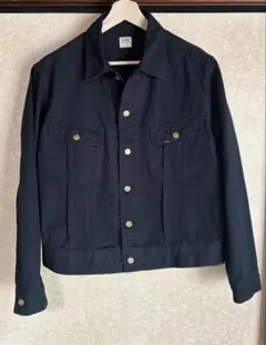 【未使用】LEE 黒 デニムジャケット 短丈