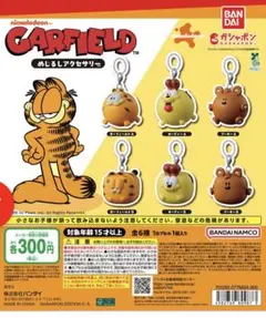 ガチャ、ガーフィールド めじるしアクセサリー