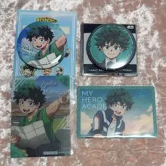 ヒロアカ 緑谷出久 缶バッジ カード