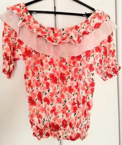 NORD SUD ノールシュド 花柄 細見え トップス