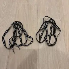 Supreme ブラック シューレース 2本セット