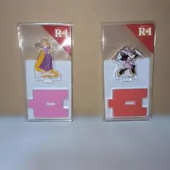 ラプンツェル　と　　ミニーマウス　　アクリルスタンド　　　　R1　非売品