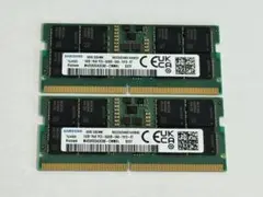 PCメモリ　DDR5-5600　32GB 16GB×2　未使用 crucial CT32G48C40S5 [SODIMM DDR5 PC5-38400 32GB] 価格比較