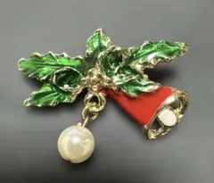 【レトロ・アンティーク・ヴィンテージ 】クリスマス ブローチ