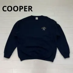 COOPER スウェット トレーナー 紺 ネイビー系 Ｆのサムネイル
