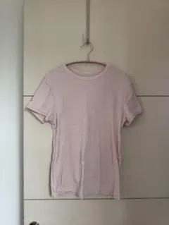 UNIQLO ユニクロ リブTシャツ ピンク XL