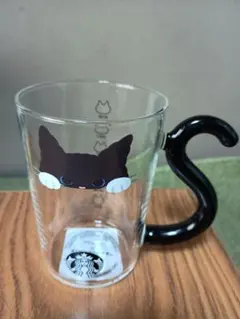スターバックス　Starbucks ハロウィン2025耐熱グラスマグキャット