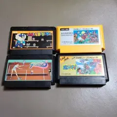 FC　ファミコン4本セット　M