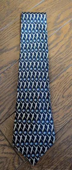 TRUSSARDI 幾何学模様 ネクタイ