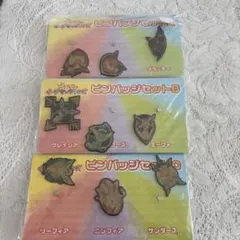 【匿名配送】ピカチュウとイーブイ☆フレンズ　ピンバッジセット