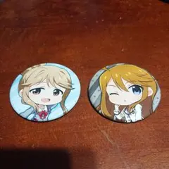 アイドルマスターミリオンライブ！ 缶バッジ セット 天空橋朋花 所恵美