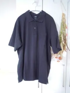 UNIQLO AIRism ポロシャツ ブラック XL ゆったりのサムネイル