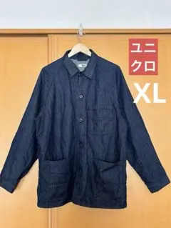 ⭐︎ユニクロ　ユーティリティデニムジャケット（コットンリネン）⭐︎メンズ