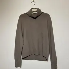 3Dスフレヤーンタートルネックセーター（スムース・長袖）