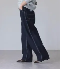 試着のみ！【Lee for ADAM ET ROPE＇】別注ペインターパンツ