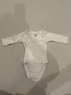 PETIT BATEAU オーガニックコットンロンパース 3m