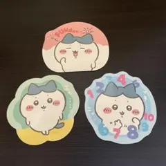 ちいかわ　ダイカットステッカー　ハチワレ　3枚セット