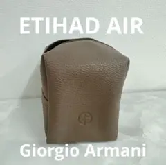 ジョルジオ・アルマーニ　化粧ポーチ　エティハド航空