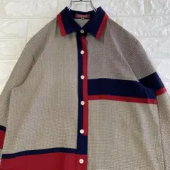【90s】Bana paul ヴィンテージ レトロ シャツ　M 4344