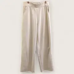 クロップドパンツ レディース スラックス　テーパード　ワイド