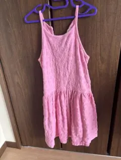 GAP KIDS ノースリーブワンピース 6-7歳 ピンク