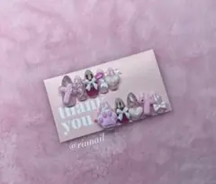 量産型肉球いちごネイルチップ♡♡