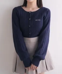 muguet MASC cable cardiganのサムネイル