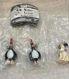 Wallace&Gromit めじるしアクセサリー　3点