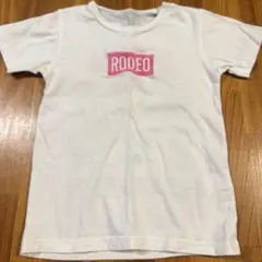 RODEO キッズ　Tシャツ Mサイズ ホワイト