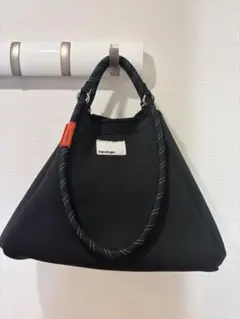 Topologieトポロジー 2way ブラック ショルダーバッグ トートバッグ