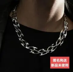 【SALE】 Y2K ネックレス チェーン ヘビ トゲ パンク ストリートのサムネイル