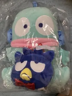 サンリオ　当りくじ　ハンギョドン　ぬいぐるみ バッドばつ丸　フェイスマスコット