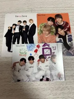 SexyZone CD 早期購入者特典 4種／会報＋直筆ツアーメッセージ - メルカリ