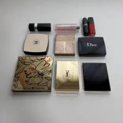 未使用•美品 シャネル dior 他 アイシャドウ・チーク•リップセット