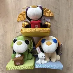 お茶犬　お月見　ひなまつり　ぬいぐるみのサムネイル