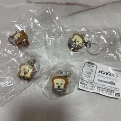 パンどろぼう なぞのフランスパン めじるしアクセサリー3 ガチャ4個セット