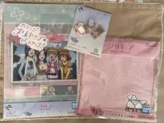 最終お値下げプリキュア 一番くじ　メタルチャーム　ハンドタオル　クリアファイル