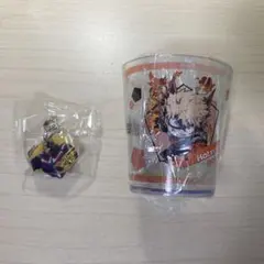 ヒロアカ 爆豪勝己 オールマイト くら寿司 クリアカップ キラキラチャーム