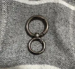 ガンメタ リングカラビナ キーホルダー HUF アメカジ 古着 ヴィンテージ