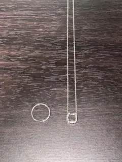 GLUCK ネックレスとリングセット