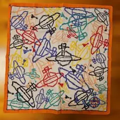 T*k様 Vivienne Westwood ハンカチ カラフルオーブ総柄