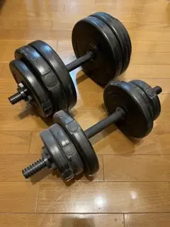 可変式ダンベルとエクササイズマットセット