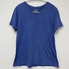 Faded Glory VネックTシャツ ブルー Mサイズのサムネイル