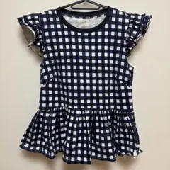 Kate spade ケイトスペード ギンガム ペプラム Tシャツ XSのサムネイル