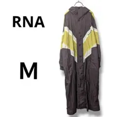 レア可愛■ RNA オーバーコート ■ バックスリット　 紫＆黄色 薄手