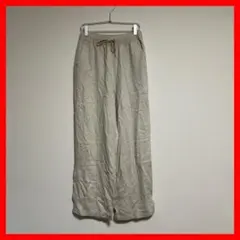 AMERICANHOLIC リネンブレンドワイドパンツ