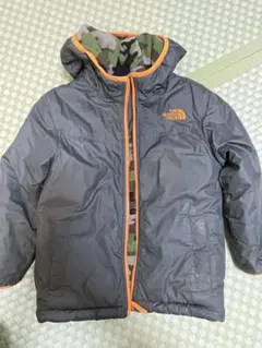 THE NORTH FACE 迷彩ジャケット フード付き　XXS 120サイズ