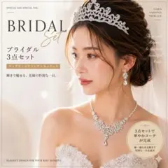 ティアラ 結婚式 セット イヤリング ネックレス ブライダル アクセサリー