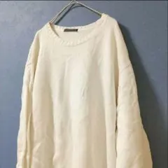 BRANDY MELVILLE ホワイト長袖ニット