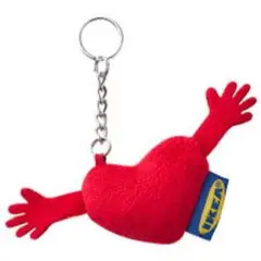 【9月30日削除】IKEA イケア ハート キーホルダー
